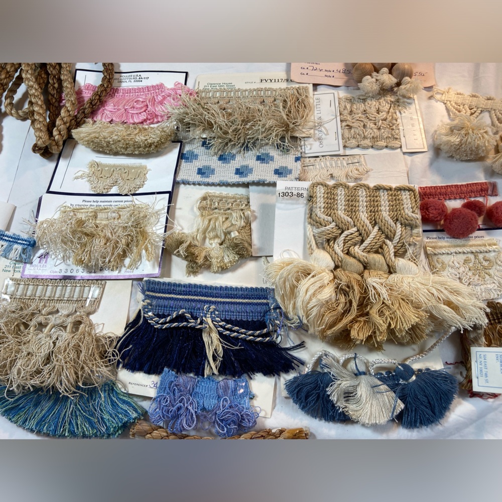 Trim samples variety Designer Brands‎